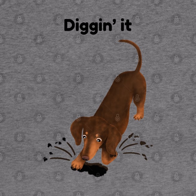 Diggin' it by illucalliart